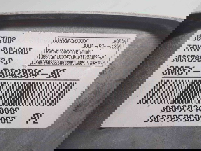  Airbag pasager Ford Kuga I [Fabr 2008-2012] 6M51-R04B84-BC