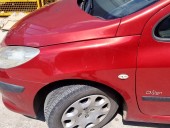 Aripa stanga fata PEUGEOT 307 [Fabr 2000-2008] 1.6 HDI NFU 80KW / 109CP
