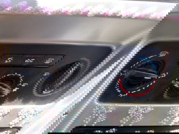 Panou comanda clima PEUGEOT 307 [Fabr 2000-2008] 1.6 HDI NFU 80KW / 109CP