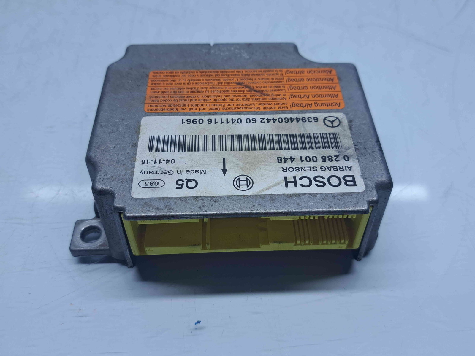 Calculator airbag Mercedes Vito Autobus (W639) [Fabr 2003-2014] 0285001448 2.2 CDI 646982 80KW / 109CP - imagine 4