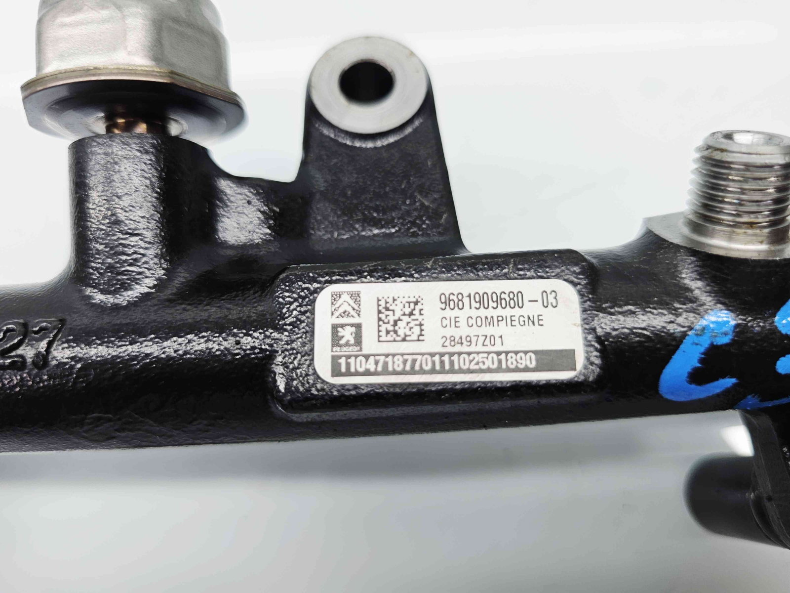 Rampa injectoare Ford Mondeo 4 Sedan Facelift [Fabr 2007-2015] 9681909680 2.0 TDCI UFBA 120KW / 163CP - imagine 2