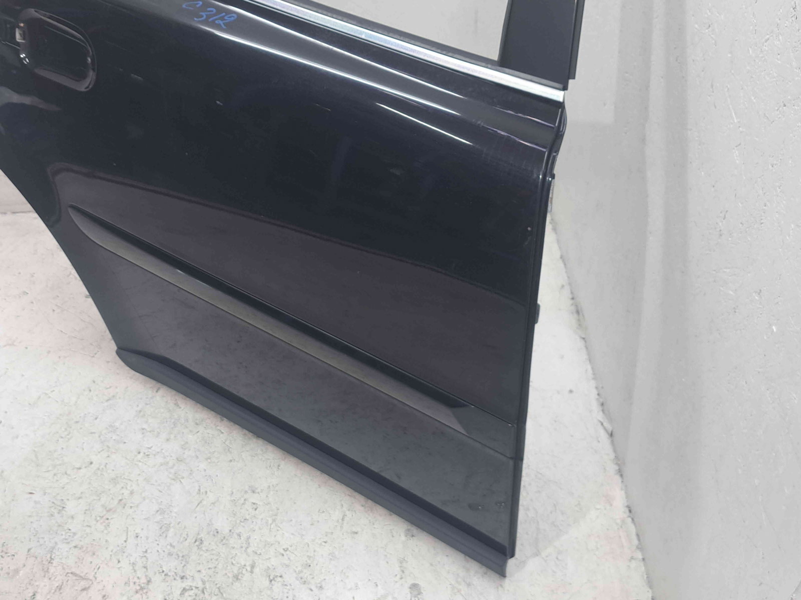 Usa dreapta spate Volvo XC90 [Fabr 2002-2014] Black Sapphire Metal - imagine 2