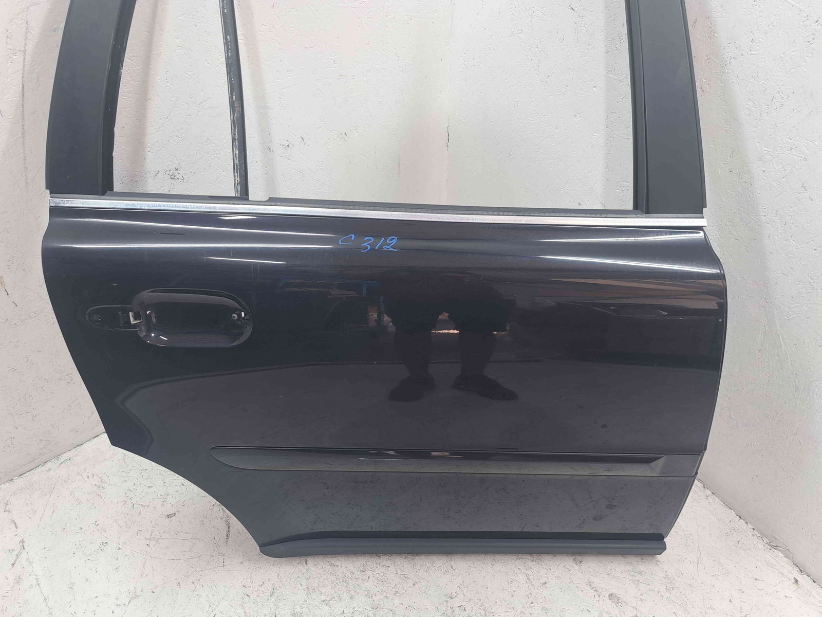 Usa dreapta spate Volvo XC90 [Fabr 2002-2014] Black Sapphire Metal - imagine 4