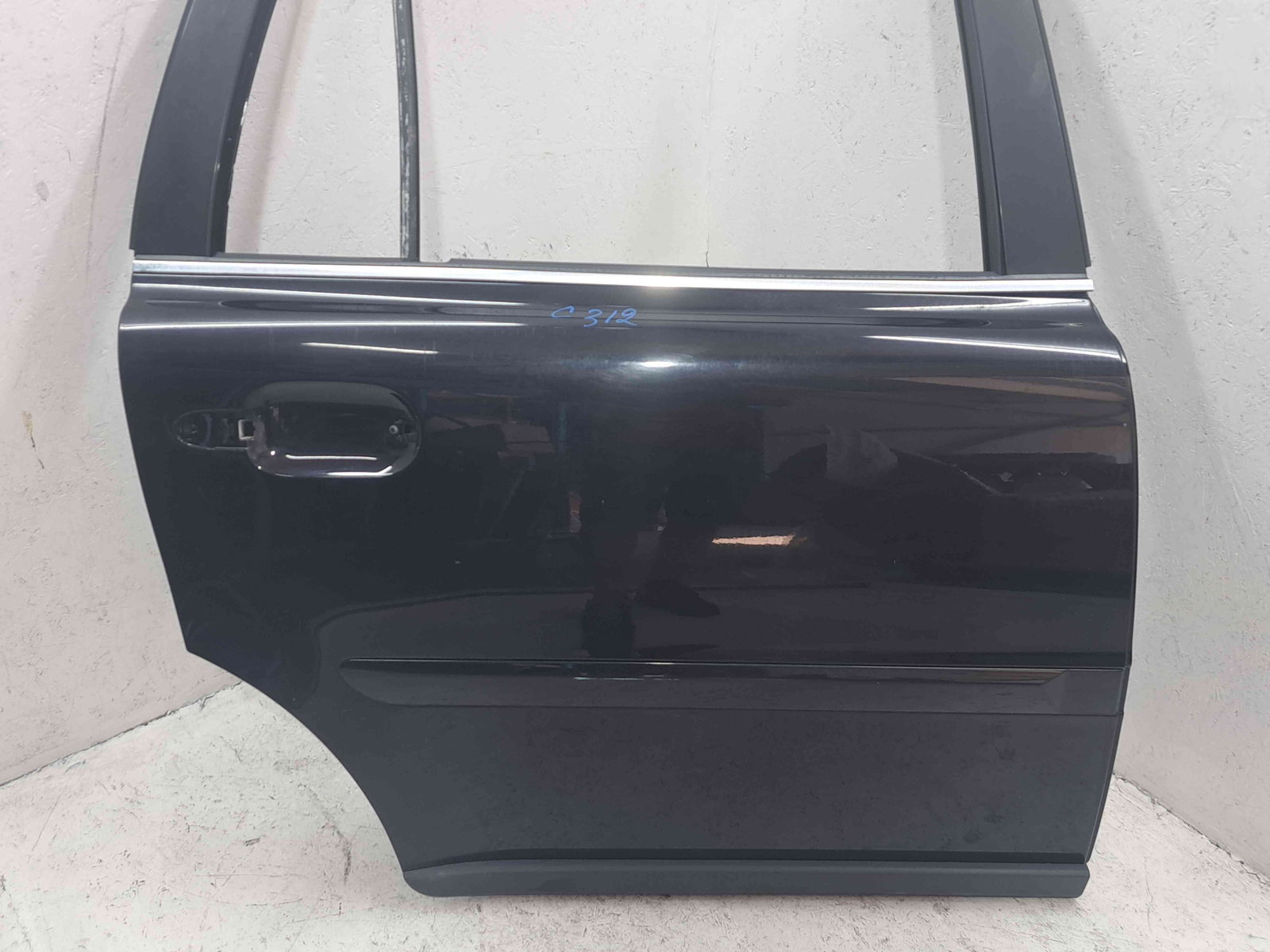 Usa dreapta spate Volvo XC90 [Fabr 2002-2014] Black Sapphire Metal - imagine 5