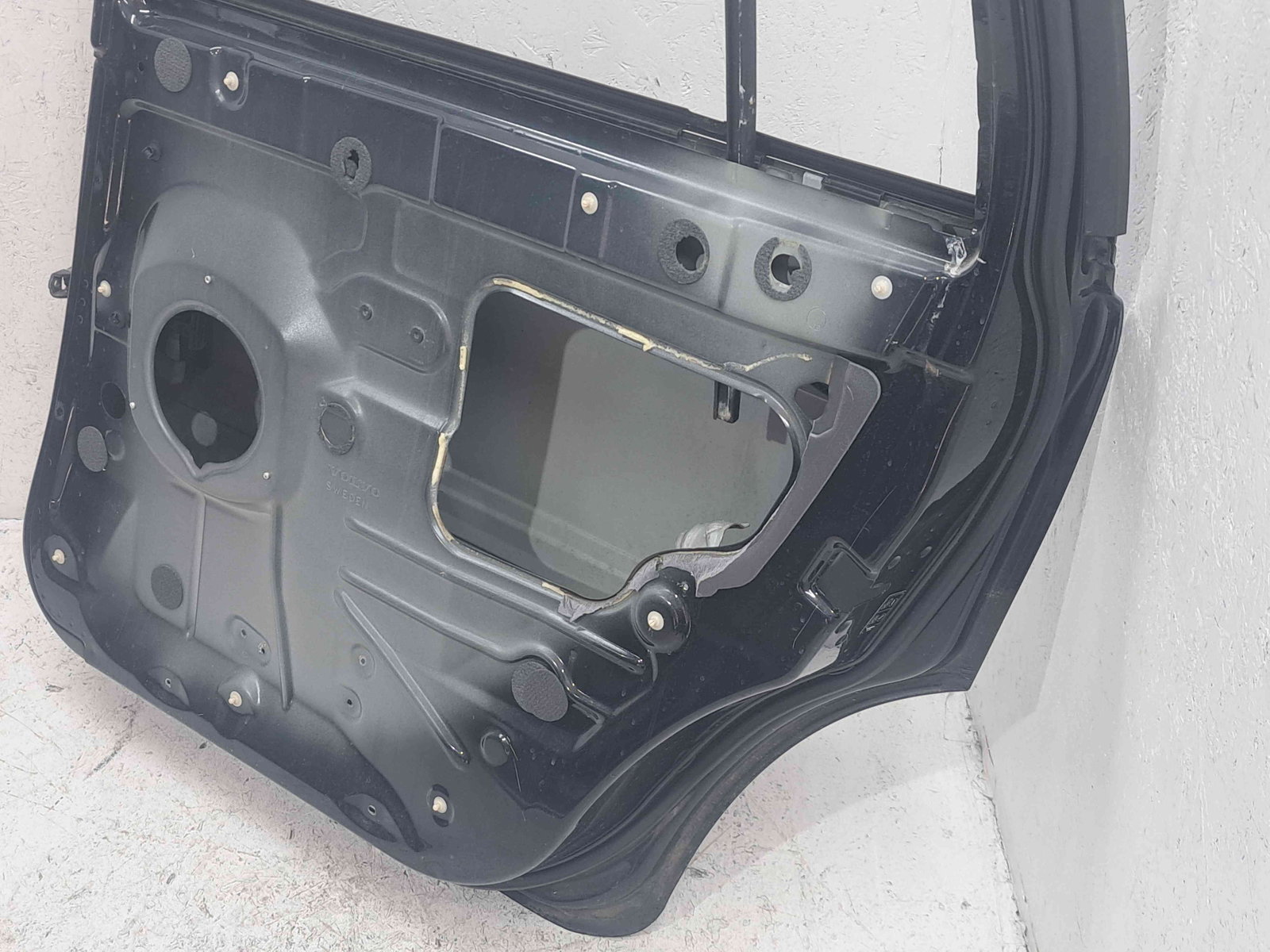 Usa dreapta spate Volvo XC90 [Fabr 2002-2014] Black Sapphire Metal - imagine 7