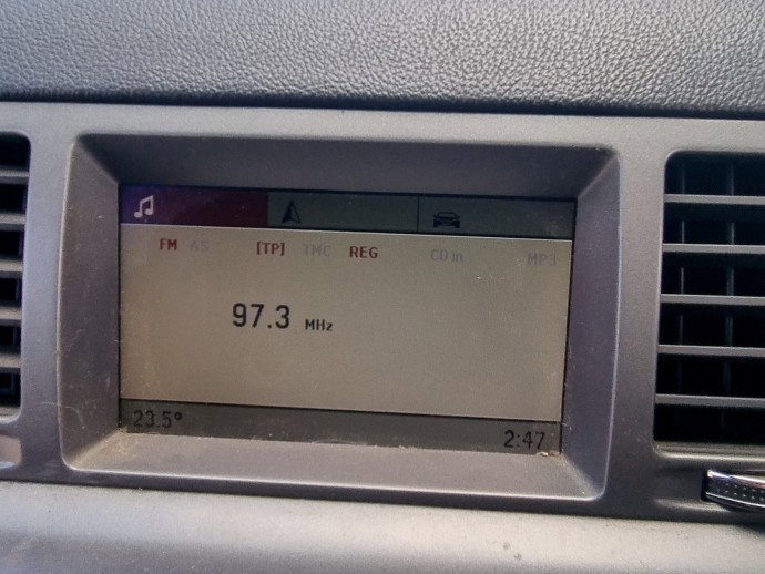 Display bord Opel Signum [Fabr 2003-2008] 1.9 CDTI Z19DT 88KW / 120CP
