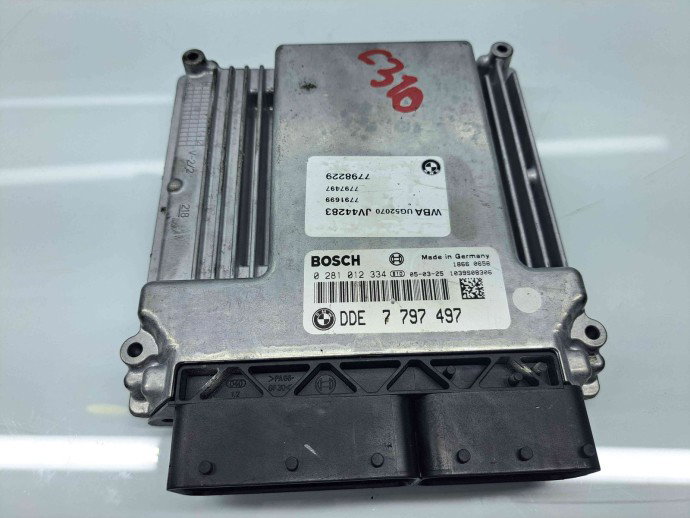 Calculator motor ECU  Bmw 5 (E60) [Fabr 2004-2010] 7797497 2.0 M47D 120KW / 163CP