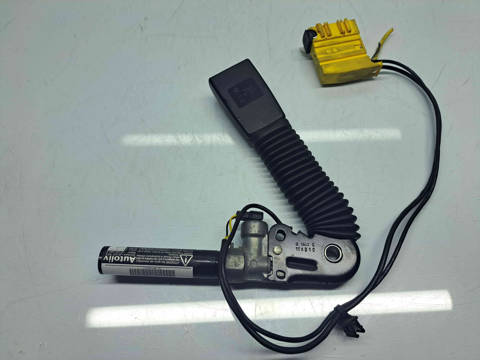 Capsa centura stanga fata MINI Cooper (R56) [Fabr 2006-2014] 606768500B - imagine 3