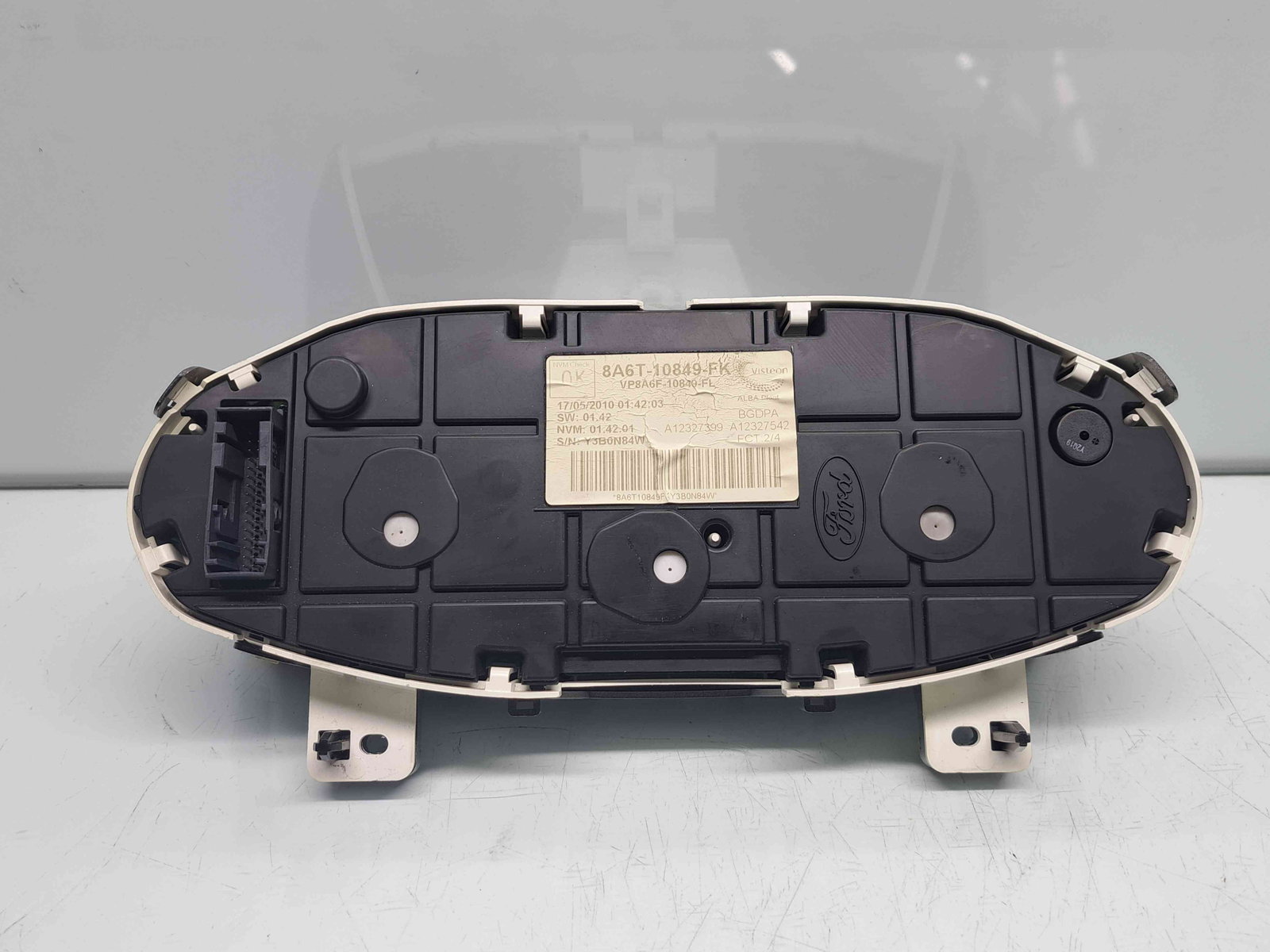 Ceas bord Ford Fiesta 6 [Fabr 2008-2019] 8A6T-10849-FK - imagine 3