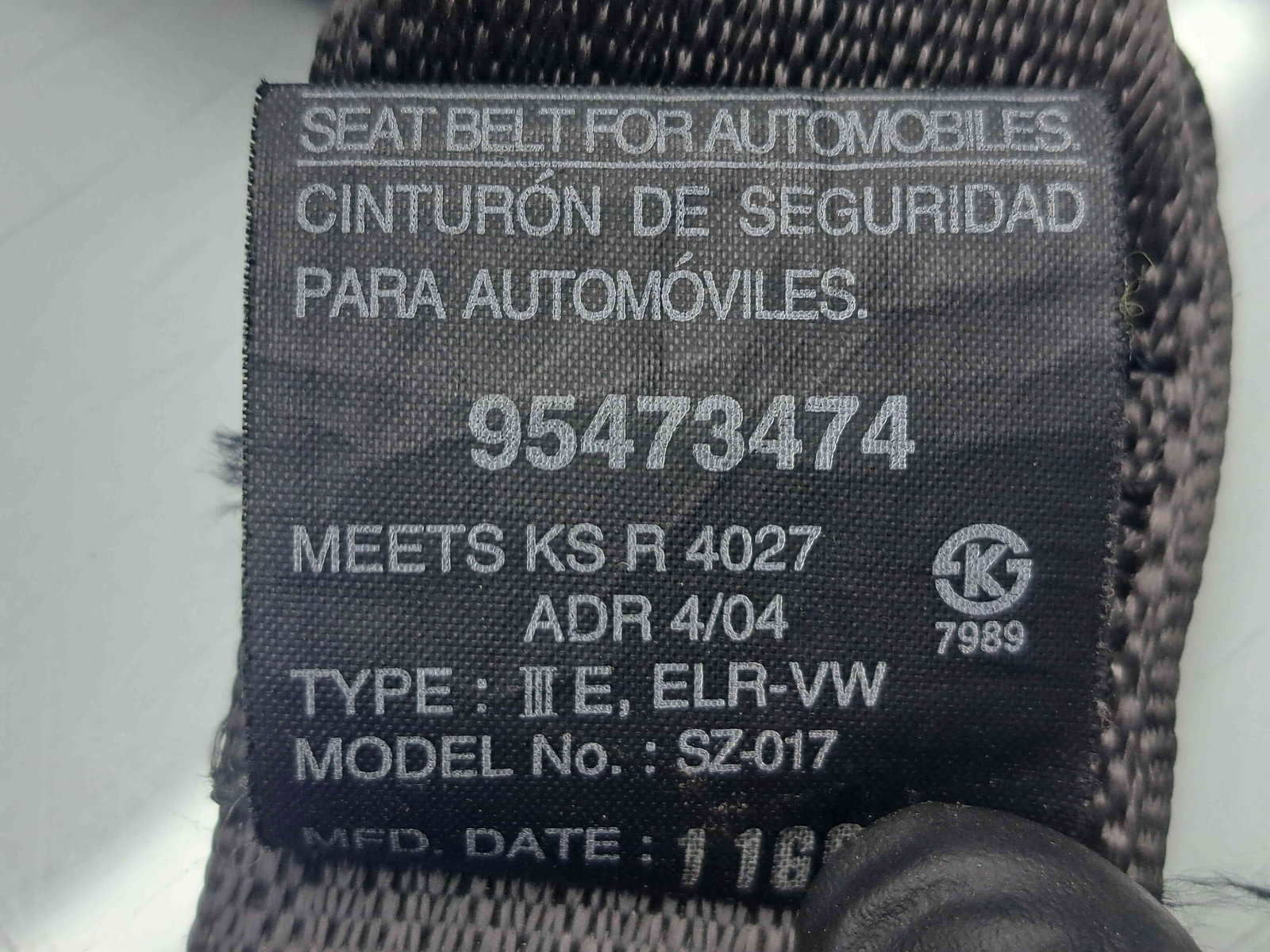 Centura stanga fata Opel Antara [Fabr 2006-2017] 95473474 - imagine 5