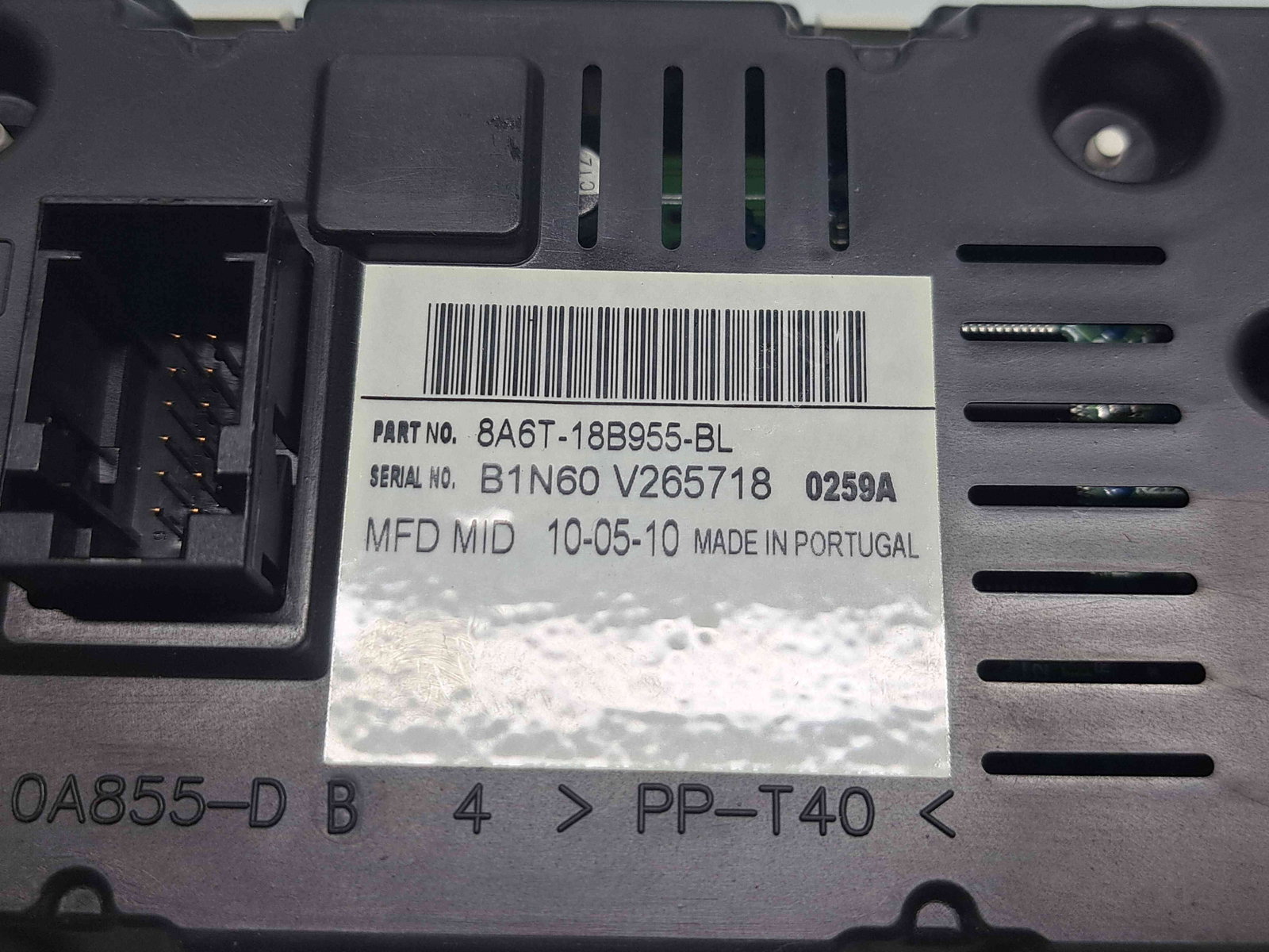 Display bord Ford Fiesta 6 [Fabr 2008-2019] 8A6T-18B955-BL - imagine 4