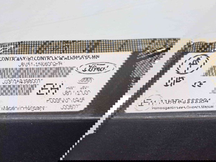  Modul confort Ford Fiesta 6 [Fabr 2008-2019] 8V51-15K600-EH