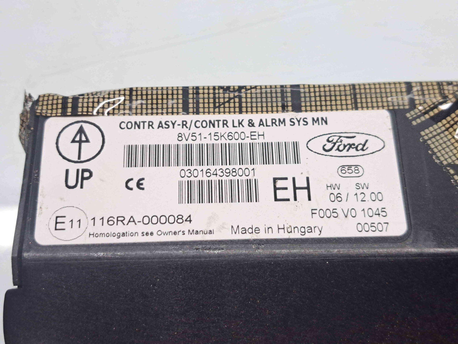 Modul confort Ford Fiesta 6 [Fabr 2008-2019] 8V51-15K600-EH - imagine 4