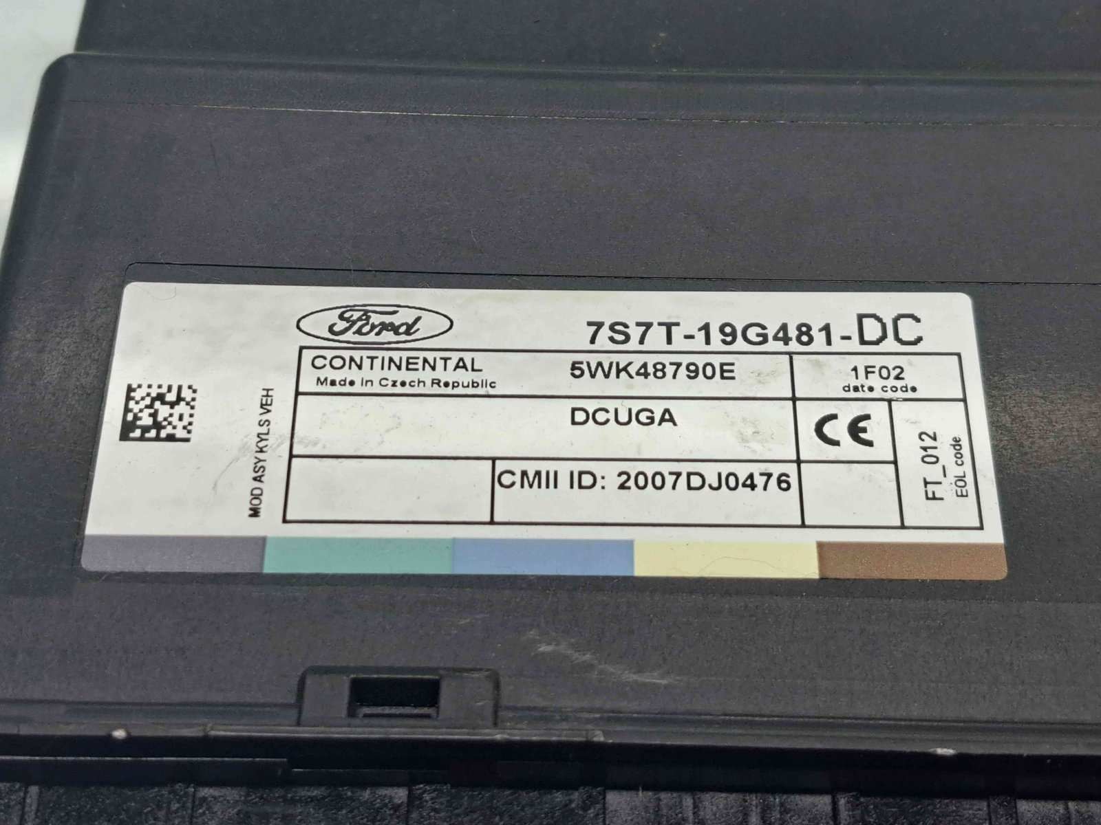 Modul confort Ford Mondeo 4 Sedan Facelift [Fabr 2007-2015] 7S7T-15G481-DC - imagine 2