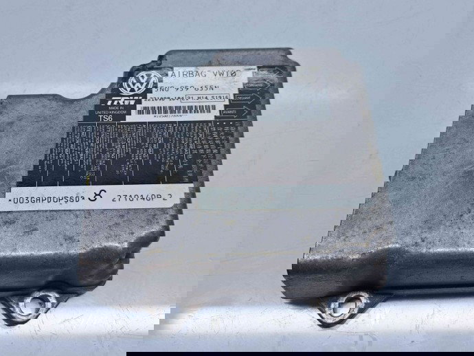 Calculator airbag  Volkswagen Passat B6 (3C2) [Fabr 2005-2010] 5N0959655N 2.0 TDI BKD 103KW / 140CP