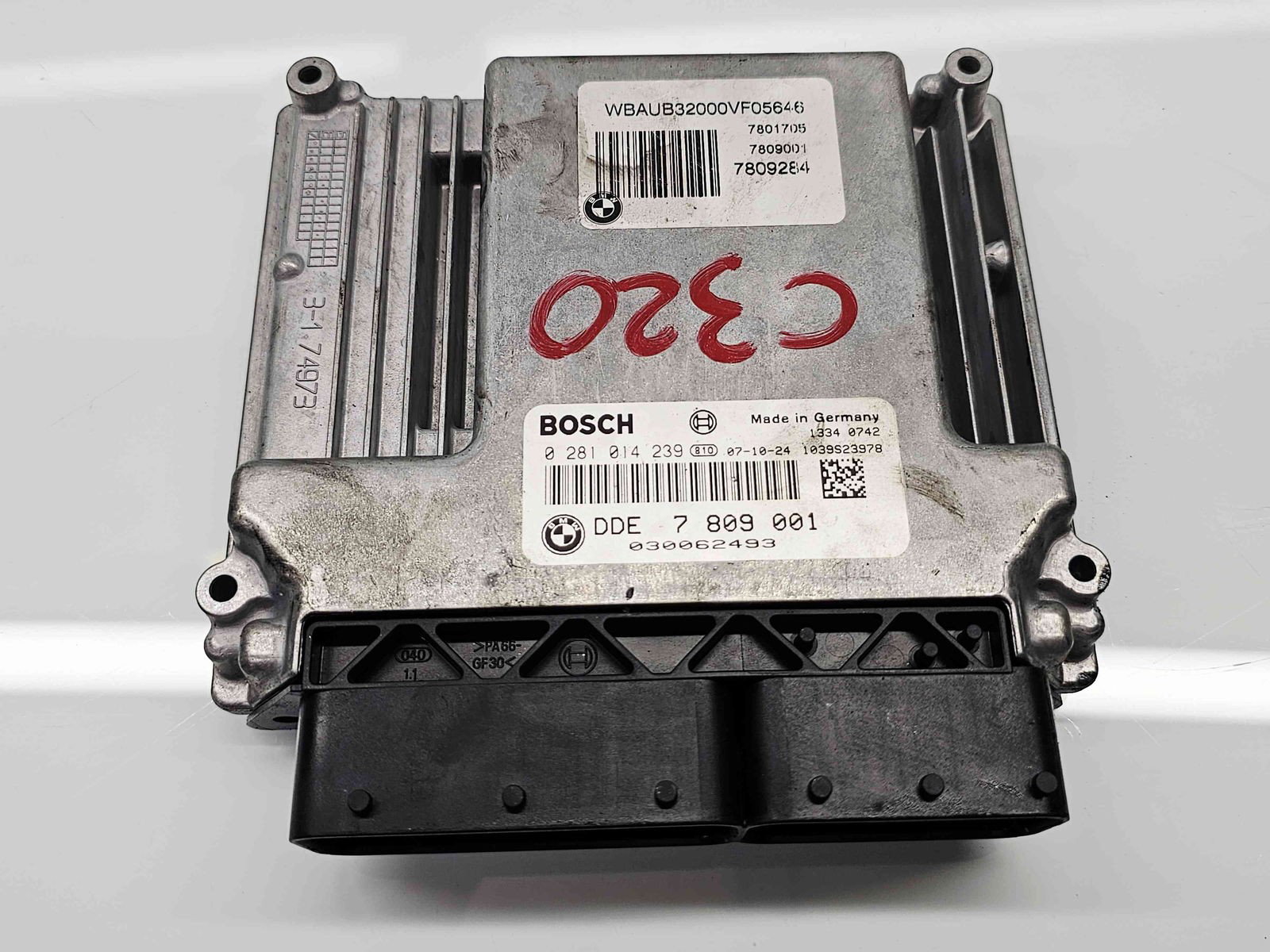 Calculator motor ECU Bmw X3 (E83) [Fabr 2003-2009] 7809001 2.0 N47D 105KW / 143CP - imagine 1