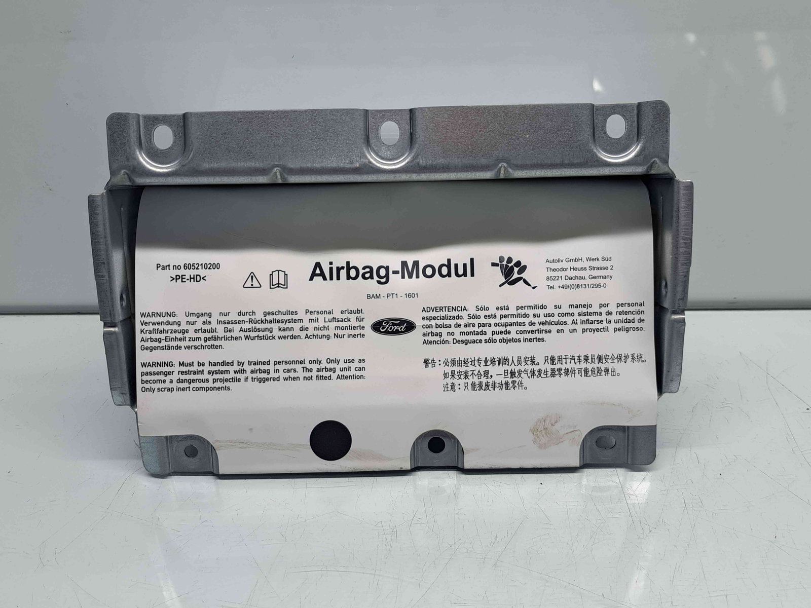 Airbag pasager Ford Mondeo 4 Sedan Facelift [Fabr 2007-2015] AG91-042A94-HA - imagine 1