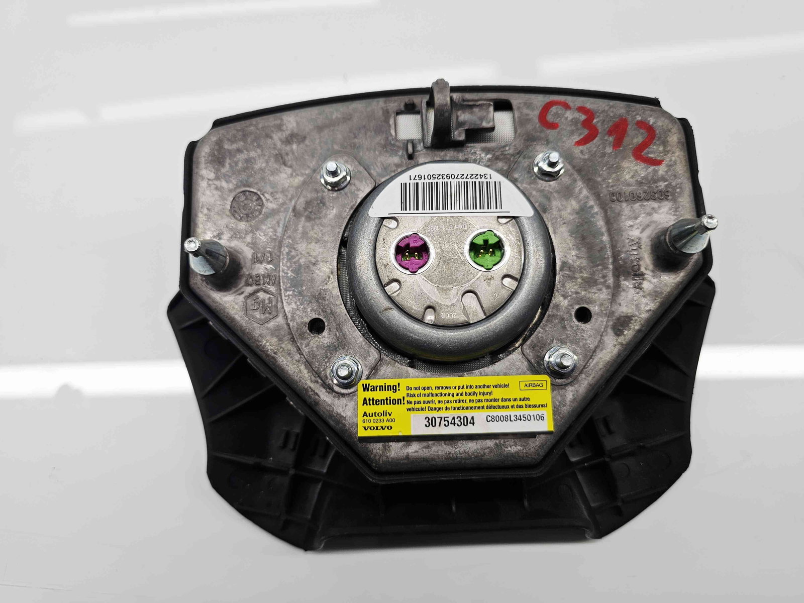 Airbag volan Volvo XC90 [Fabr 2002-2014] 30754304 - imagine 3