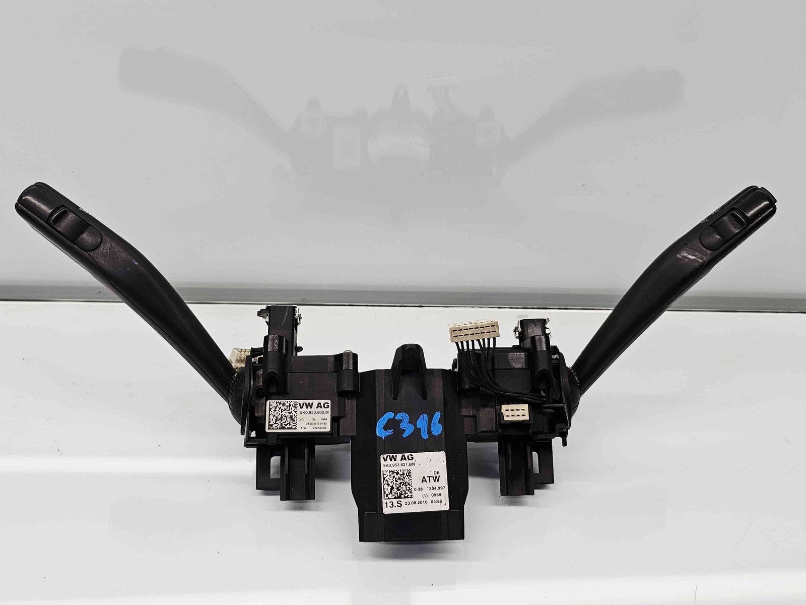 Ansamblu manete Seat Leon (1P1) [Fabr 2005-2011] Facelift 5K0953521BN - imagine 4