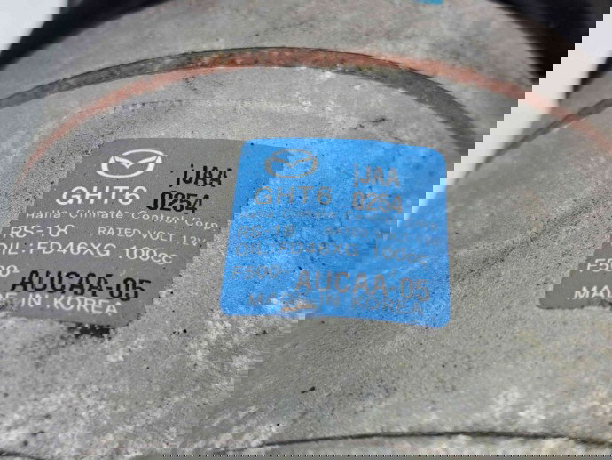 Compresor clima MAZDA 6 (GJ1) [Fabr 2014-2021] GHT6-0254 2.2 Skyactiv 129KW / 175CP  