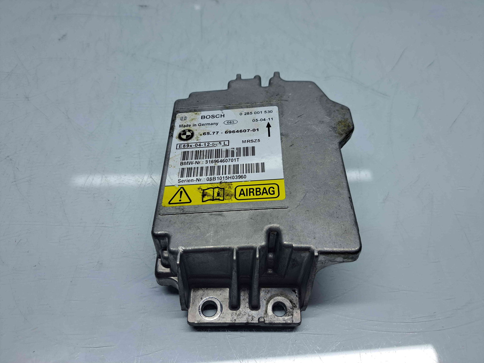 Calculator airbag Bmw 1 (E81, E87) [Fabr 2004-2010] 31696460701T 2.0 M47D 120KW / 163CP - imagine 2