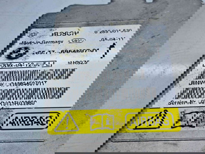 Calculator airbag Bmw 1 (E81, E87) [Fabr 2004-2010] 31696460701T 2.0 M47D 120KW / 163CP