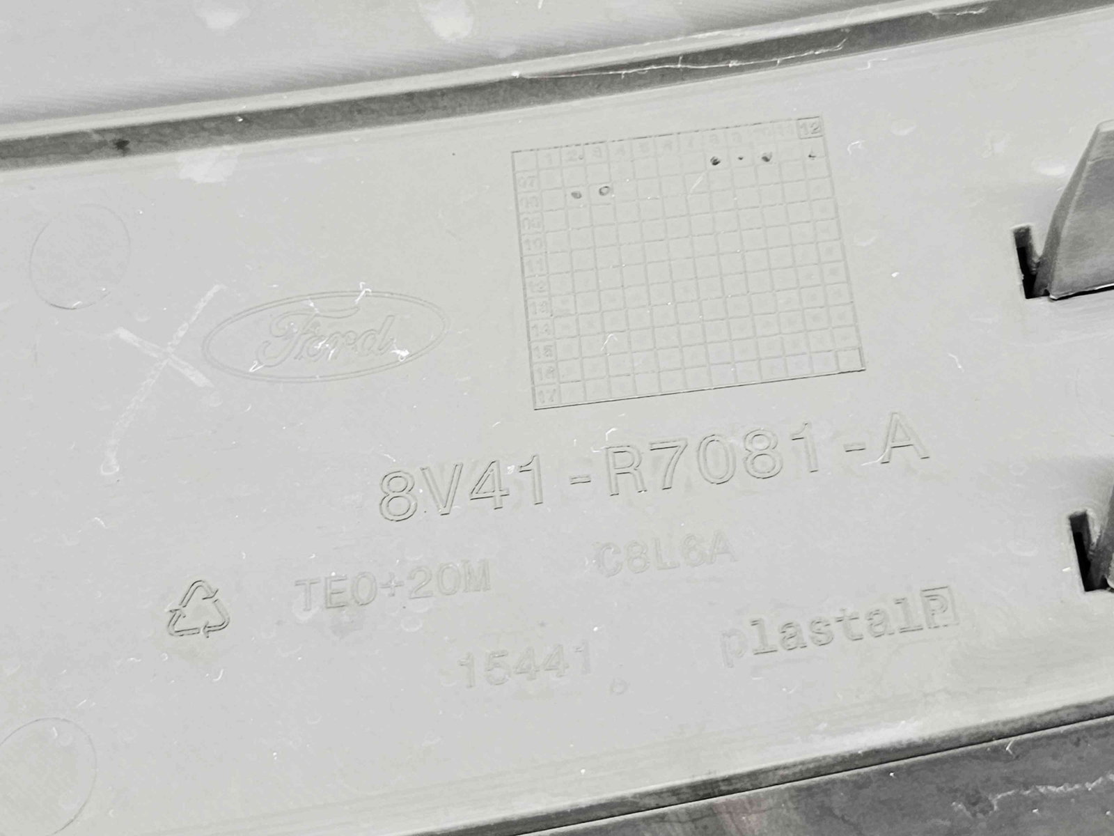 Grila bara fata Ford Kuga I [Fabr 2008-2012] 8V41-R7081-A - imagine 4