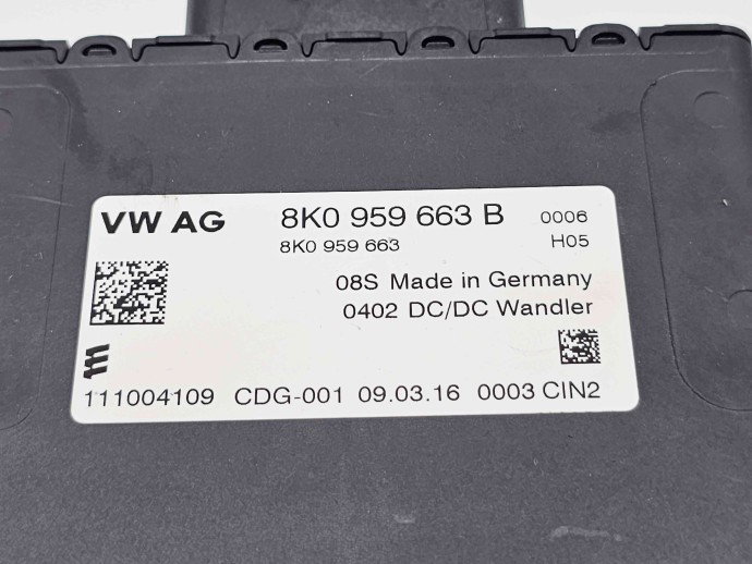 Modul confort Audi A5 (8T3) [Fabr 2007-2015] 8K0959663B