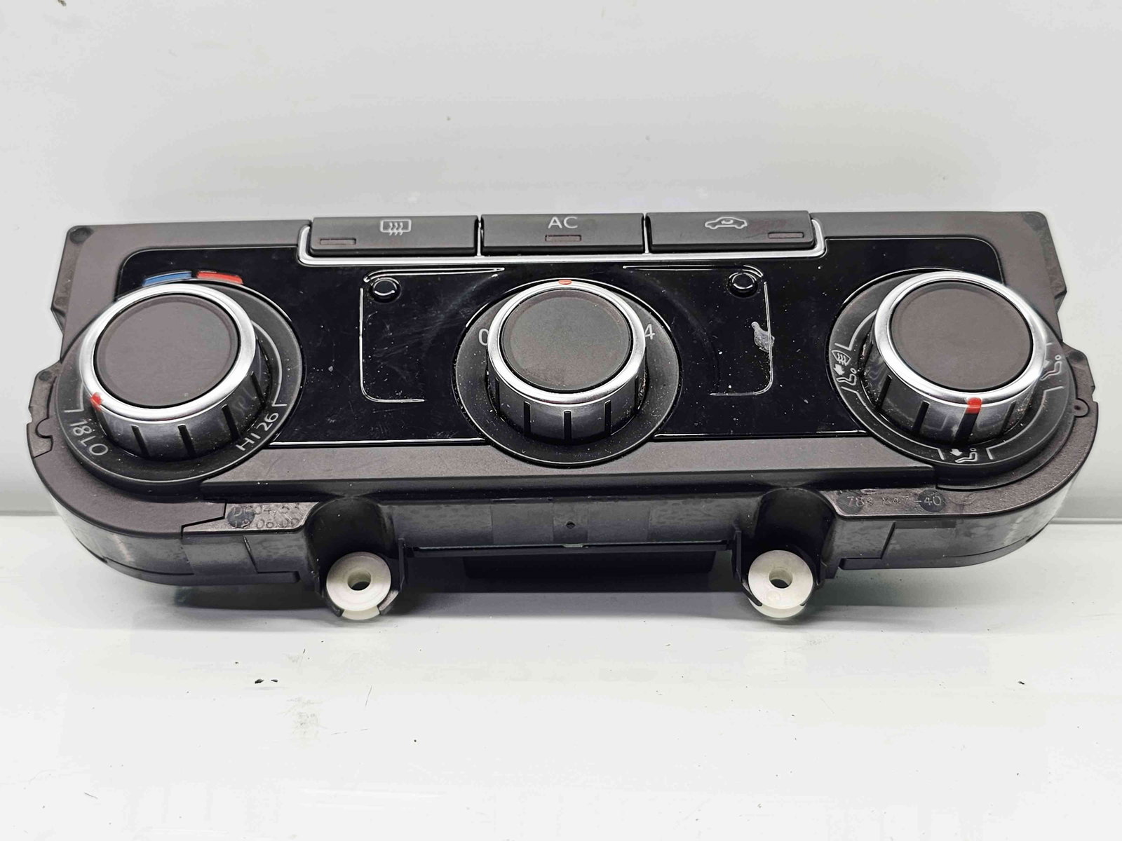 Panou comanda clima Volkswagen Golf 6 (5K1) [Fabr 2009-2013] 5HB009751-10 - imagine 2