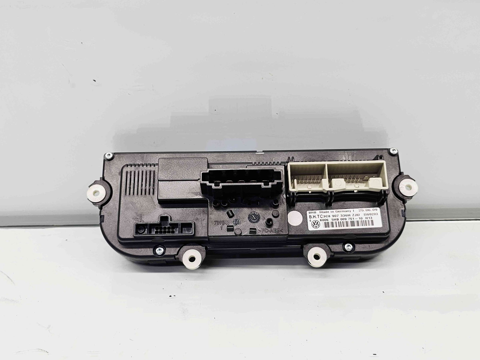 Panou comanda clima Volkswagen Golf 6 (5K1) [Fabr 2009-2013] 5HB009751-10 - imagine 3