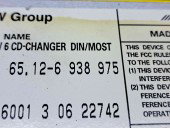  Magazie CD Bmw 5 (E60) [Fabr 2004-2010] 6938975