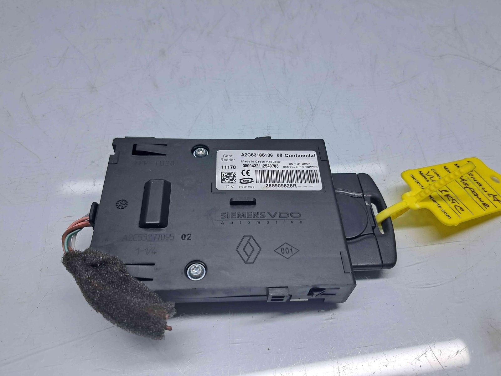 Contact cu cheie Renault Scenic 3 [Fabr 2009-2015] A2C53185186 1.9 DCI F9Q-87096KW / 130CP - imagine 4