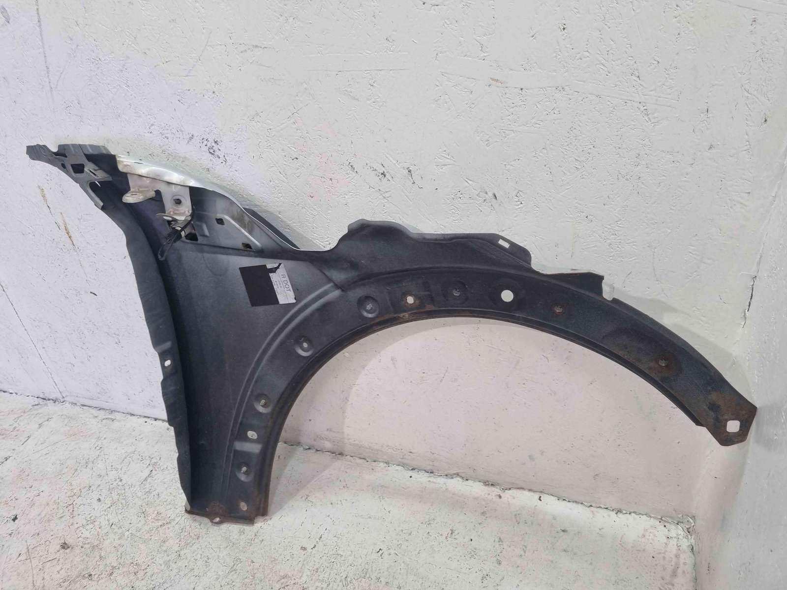 Aripa stanga fata MINI Cooper (R56) [Fabr 2006-2014] A62 White Silver Mel - imagine 7