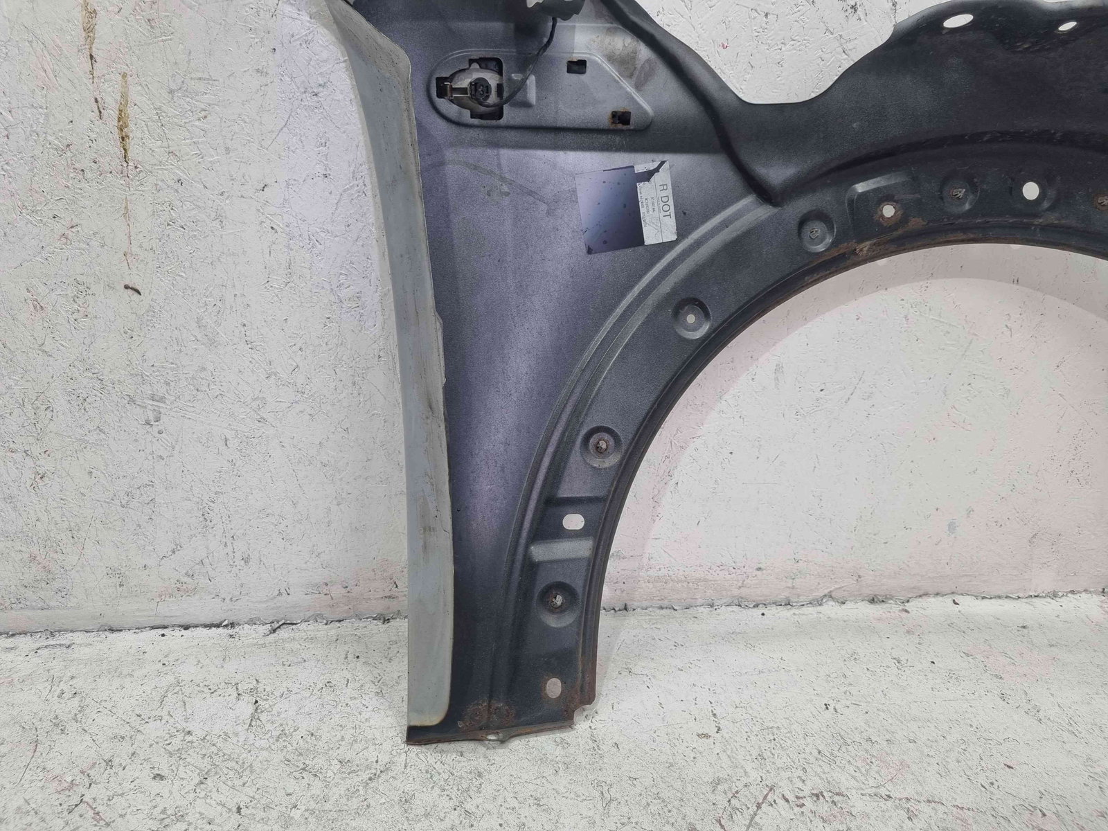 Aripa stanga fata MINI Cooper (R56) [Fabr 2006-2014] A62 White Silver Mel - imagine 8