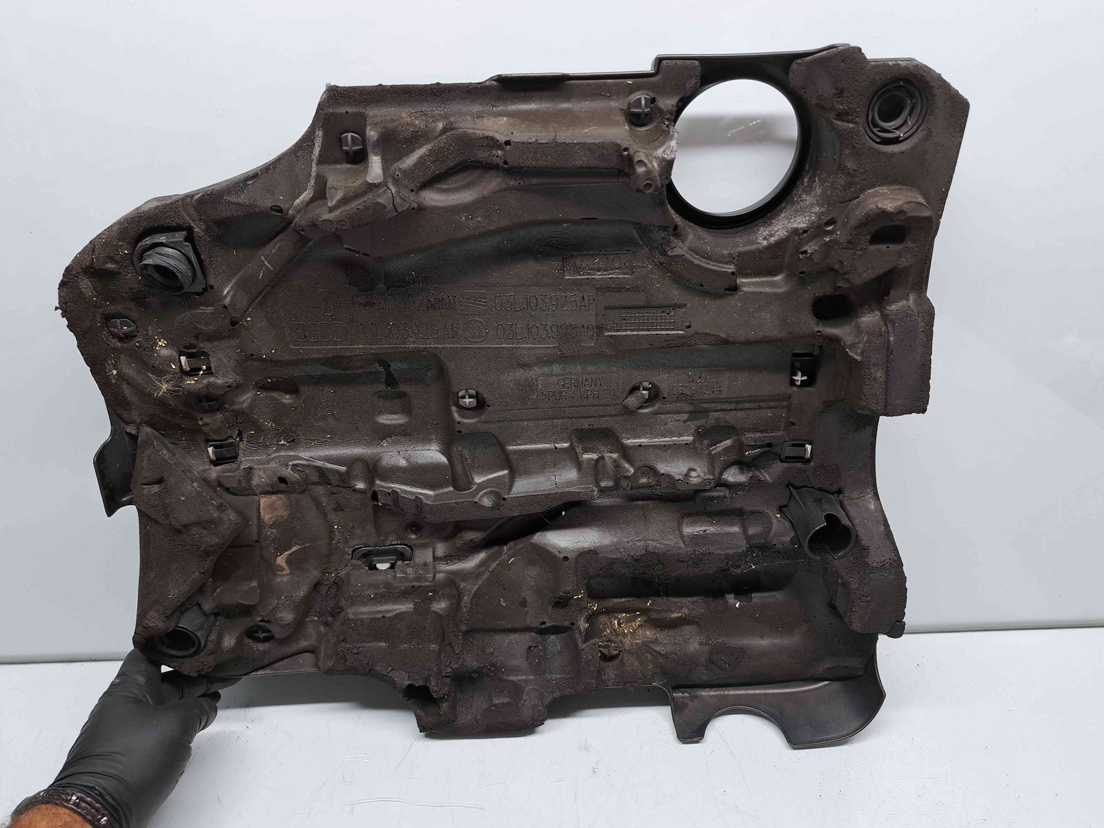 Capac motor Volkswagen Golf 6 (5K1) [Fabr 2009-2013] 03L103925AP 2.0 TDI CBAB 103KW / 140CP - imagine 2