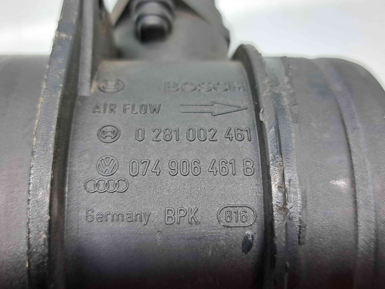 Debitmetru aer Seat Leon (1P1) [Fabr 2005-2011] Facelift 074906461B 2.0 TDI BKD 103KW / 140CP - imagine 3