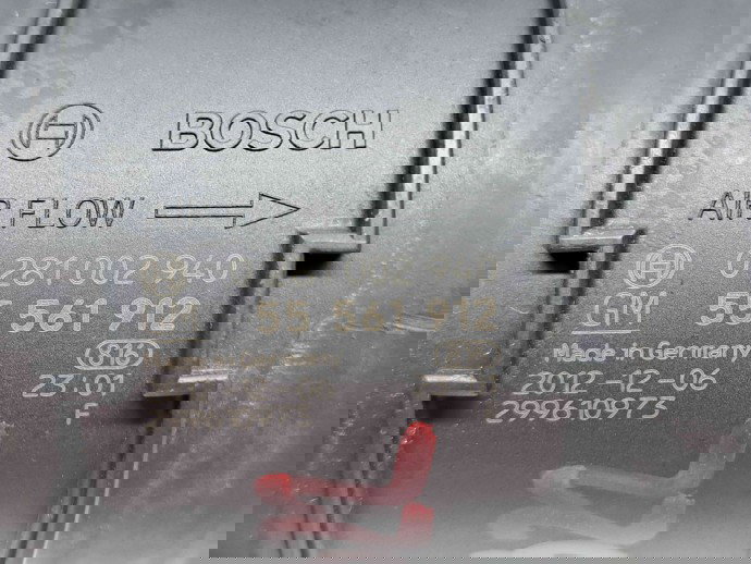 Debitmetru aer Chevrolet Cruze (J300) [Fabr 2010-2016] 55561912 1.7 A17DTS 96KW / 130CP