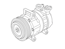 Compresor clima Ford Focus 2 (DA) [Fabr 2004-2012] 3M5H-19D629-KG 1.6 TDCI DV6T   66KW / 90CP