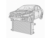 Radiator apa Bmw 3 (E46) [Fabr 1998-2005] 9071518 2.0 M47D 110 KW / 150 CP