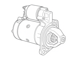 Electromotor Ford Focus 2 (DA) [Fabr 2004-2012] 4M5T-11000-KE 1.8 TDCI KKDA 85KW / 117CP