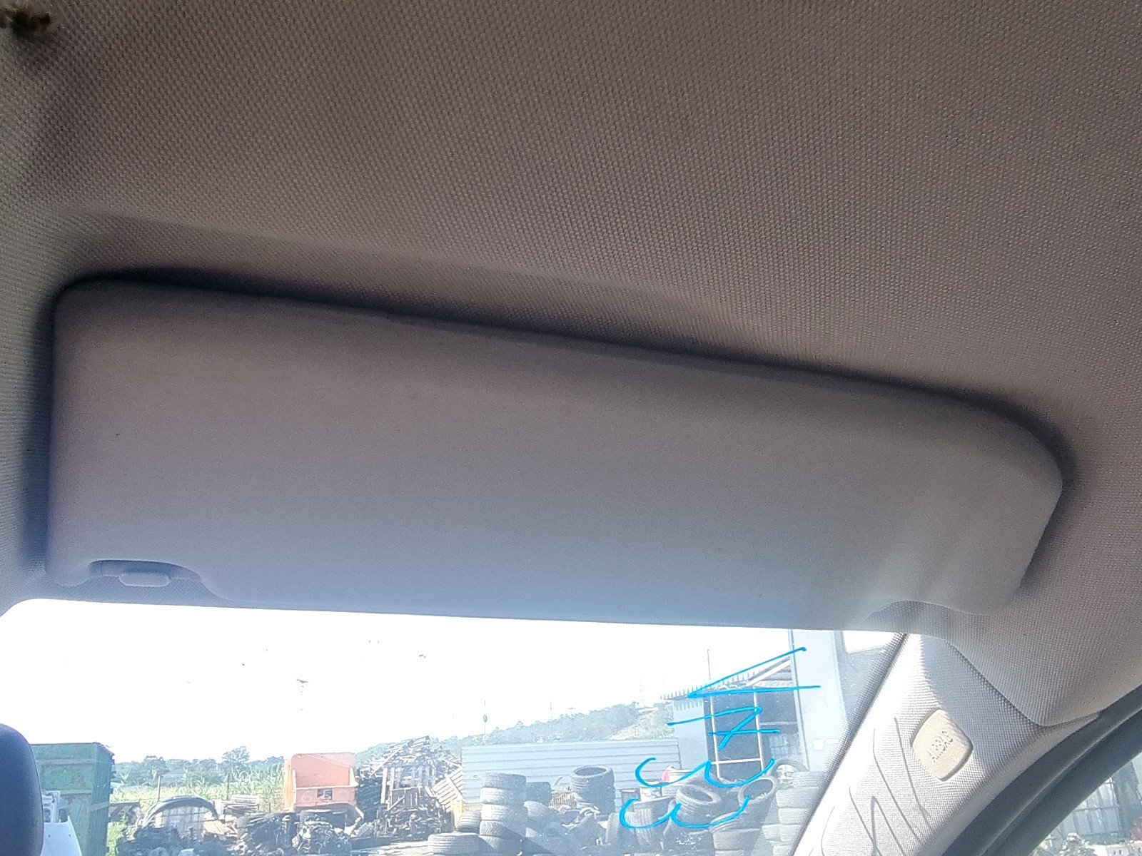 Parasolar dreapta Opel Astra H [Fabr 2004-2009] 1.9 CDTI Z19DTH 110 KW / 150 CP - imagine 1