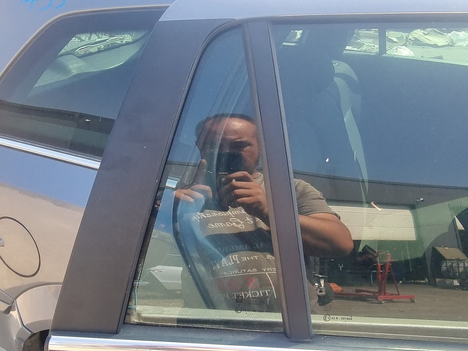 Geam fix usa dreapta spate Opel Astra H [Fabr 2004-2009] 1.9 CDTI Z19DTH 110 KW / 150 CP