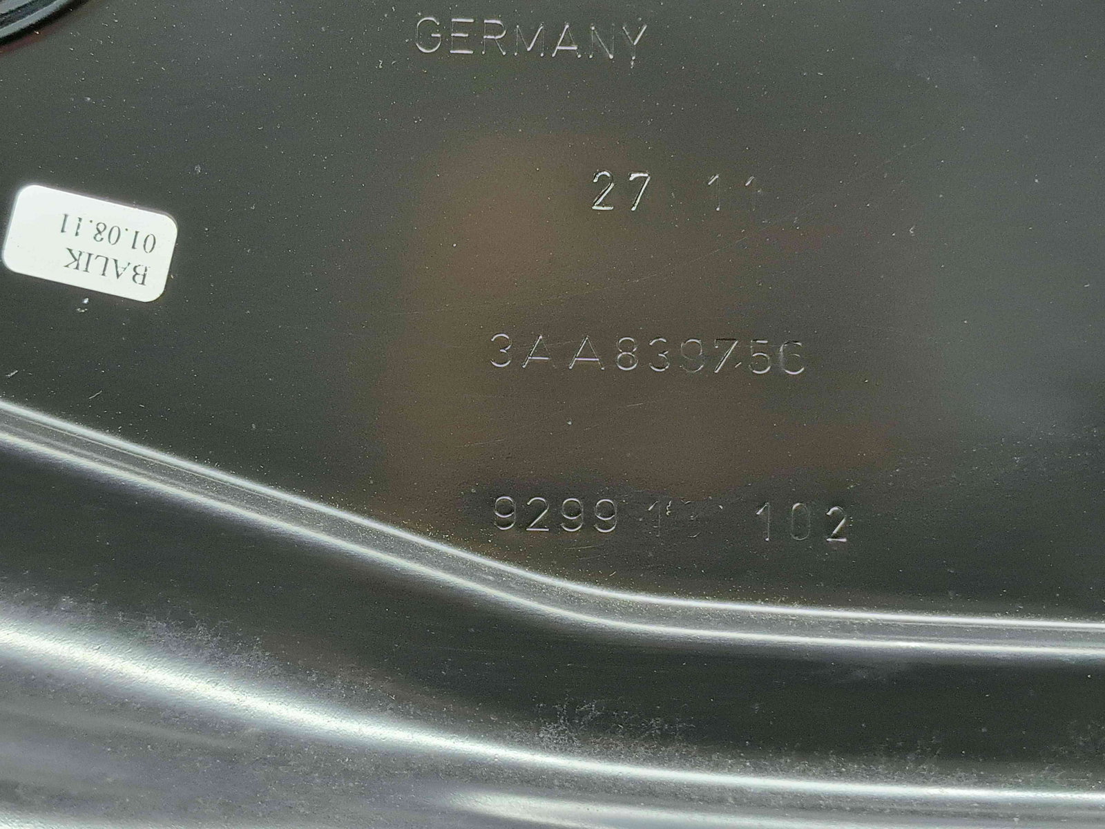 Macara electrica geam dreapta spate Volkswagen Passat B7 (365) Variant [Fabr 2010-2014] 3AA839756 - imagine 3