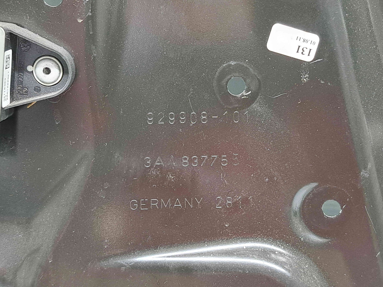 Macara electrica geam stanga fata Volkswagen Passat B7 (365) Variant [Fabr 2010-2014] 3AA837755 - imagine 3