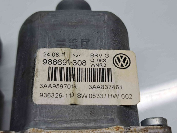 Motoras geam stanga fata Volkswagen Passat B7 (365) Variant [Fabr 2010-2014] 3AA959701A