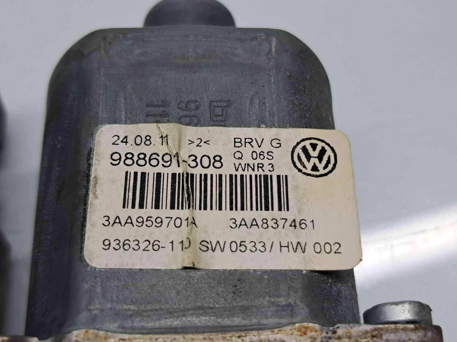 Motoras geam stanga fata Volkswagen Passat B7 (365) Variant [Fabr 2010-2014] 3AA959701A - imagine 4