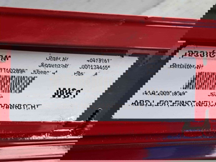 Prag lateral dreapta Bmw 1 (E81, E87) [Fabr 2004-2010] 438 Japanrot