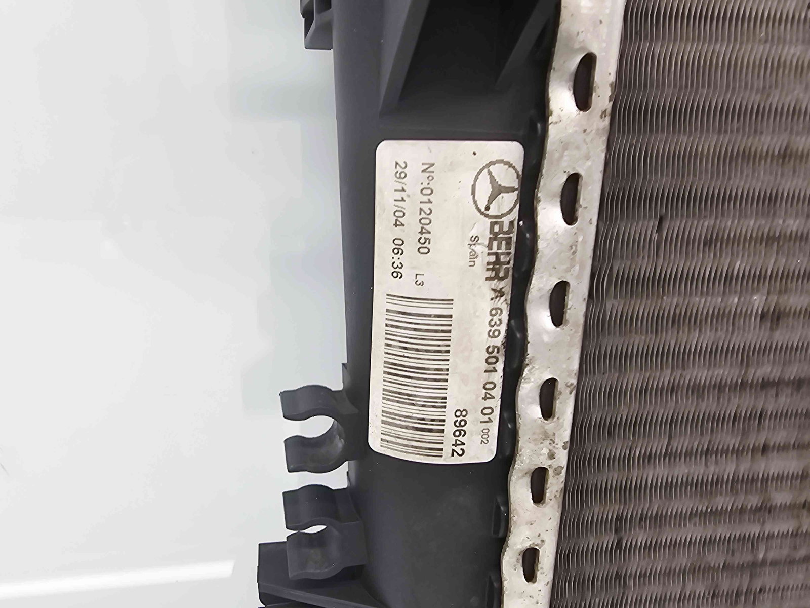 Radiator apa Mercedes Vito Autobus (W639) [Fabr 2003-2014] A6395010401 2.2 CDI 646982 80KW / 109CP - imagine 4