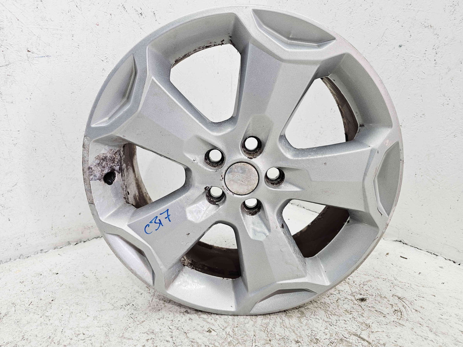 Set jante aliaj Ford Kuga I [Fabr 2008-2012] 5x108 R18 7.5J ET52.5 / 8V4J10 - imagine 4