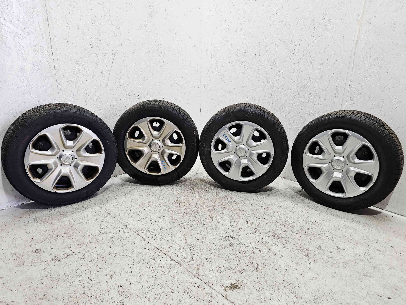 Set jante tabla Ford Tourneo Courier [Fabr 2014-2020] 4x100 R15 6J ET 37,5 - imagine 1